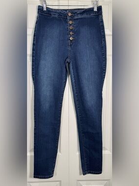 Signature Studio Hope Vintage Wash High Rise Skinny Jeans Size 8